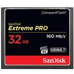 SanDisk Extreme Pro CompactFlash 1067X 160MBps - 32GB