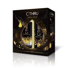 ست کادویی عطر زنانه 30 میل و اسپری 150 میل سی ترو گلدن تاچ C-THRU Golden Touch EDT 30 + SPRAY 150 GIFTSET