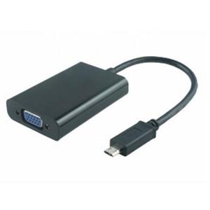 تبدیل Micro USB به VGA بافو مدل BF-2646 Bafo BF-2646 MHL Micro USB 11 pin to VGA Adapter