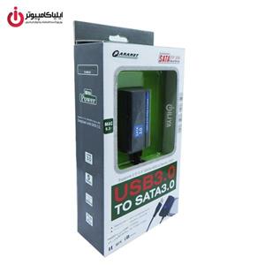 آداپتور USB3.0 به SATA 3.0 همراه پاور با قابلیت سرعت انتقال 5Gbps فرانت Faranet USB3.0 to SATA 3.0 converter