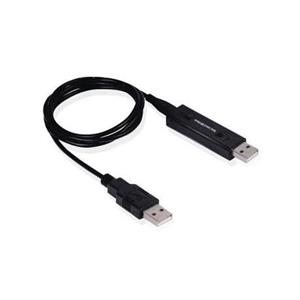 کابل لینک USB 2.0 برد دار با قابلیت انتقال داده و اشتراک گذاری 2 متر فرانت Faranet USB2.0 DATA Link+KM Share Cable 2m