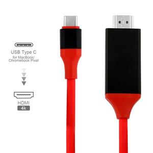 کابل تبدیل Type-C به HDMI Faranet FN-UCH104 USB Type-C Plug To HDMI Adapter