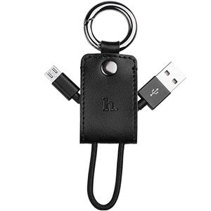 کابل تبدیل USB به microUSB هوکو مدل UPM19 Key Chain Portable به طول 0.10 متر Hoco UPM19 Key Chain Portable USB To microUSB Cable 0.10m