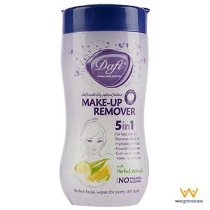 دستمال مرطوب پاک کننده آرایش دافی مدل 5IN1 بسته 70 عددی Dafi 5IN1 Makeup Remover Wipe 70pcs