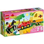 لگو سری Duplo مدل Horse Trailer 10807