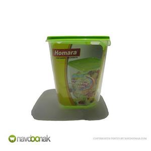 ظرف نگهدارنده همارا مدل Square - بسته 3 عددی Homara Square Container Dish 3 Pcs