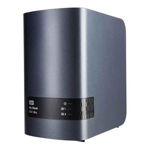 ذخیره ساز تحت شبکه وسترن دیجیتال سری قرمز مدل My Cloud EX2 Ultra WDBVBZ0120JCH-EESN ظرفیت 12 ترابایت Western Digital My Cloud EX2 Ultra WDBVBZ0120JCH-EESN NAS - 12TB