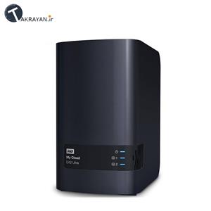 ذخیره ساز تحت شبکه وسترن دیجیتال مدل My Cloud EX2 Ultra WDBVBZ0160JCH-EESN ظرفیت 16 ترابایت Western Digital My Cloud EX2 Ultra WDBVBZ0160JCH-EESN NAS - 16TB