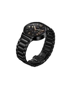 ساعت هوشمند هوآوی واچ مشکی مدل Steel Case With Black Link Bracelet Huawei Watch Black Steel Case SmartWatch With Black Link Bracelet