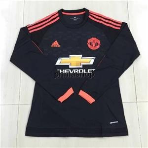 پیراهن سوم منچستریونایتد استین دار  Manchester United Third Soccer Jersey Long Sleeve 2015-2016