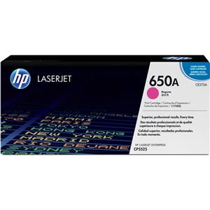 کارتریج طرح 650A اچ پی قرمز (اصل) HP 650A Magneta LaserJet Toner Cartridge