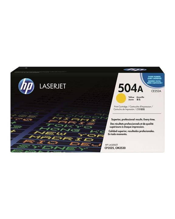 HP 504A Yellow LaserJet Toner Cartridge
