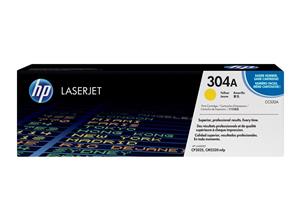 HP 304A Original Laserjet Yellow اصلی کارتریج تونر لیزری 304A زرد