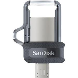 CLE USB SANDISK DUAL DRIVE USB TYPE C M3.0 16Go GREY & SILVER (SDDD3-16G