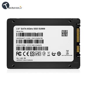 حافظه SSD ای دیتا مدل SU800 ظرفیت 256 گیگابایت ADATA SU800 Internal SSD Drive - 256GB