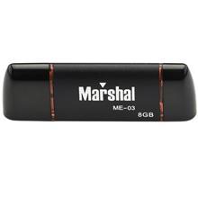 فلش مموری USB 2.0 & OTG مارشال مدل ME-03 ظرفیت 8 گیگابایت Marshal ME-03 USB 2.0 and OTG Flash Drive - 8GB