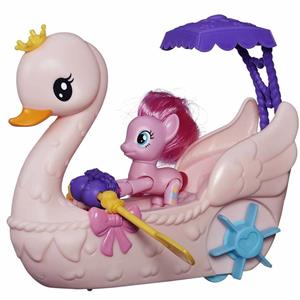 عروسک هاسبرو مدل Pinkie Pie Row And Ride Swan Hasbro Pinkie Pie Row And Ride Swan Doll