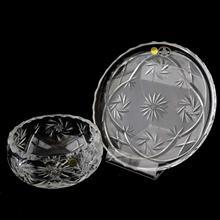 پیشدستی و پیاله | پیش دستی و پیاله لب طلایی فلزی کد 300