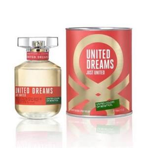 ادو تویلت زنانه بنتون مدل United Dreams Just United حجم 80 میلی لیتر Benetton United Dreams Just United Eau De Toilette for Women 80ml