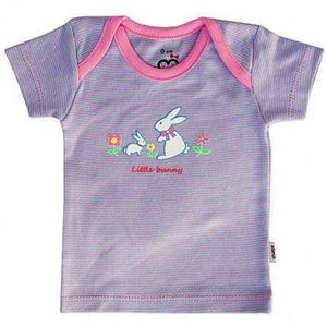 تی شرت آستین کوتاه نوزادی آدمک مدل Little Rabbit Adamak Little Rabbit Baby T Shirt With Short Sleeve
