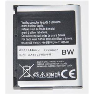 باتری موبایل سامسونگ مدل AB553446BA/U/C - ظرفیت 1000 میلی آمپرمناسب گوشی موبایل Samsung GT-C3300K