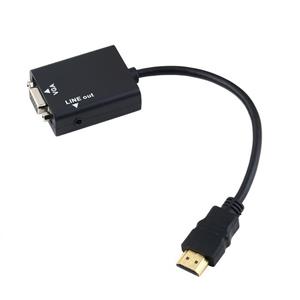 تبدیل HDMI به VGA همراه با کابل صدا امگا Omega To With Audio Cable 