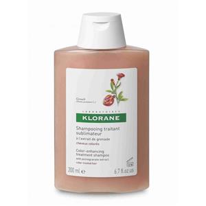 شامپو انار موهای رنگ شده کلوران مدل Pomegranate حجم 200 میلی لیتر Klorane Brevet Depose Pomegranate Hair Shampoo 200ml