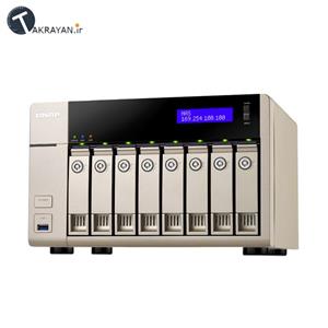 ذخیره ساز تحت شبکه کیونپ مدل TVS-863 Plus 8G بدون دیسک Qnap TVS-863 Plus 8G NAS - Diskless