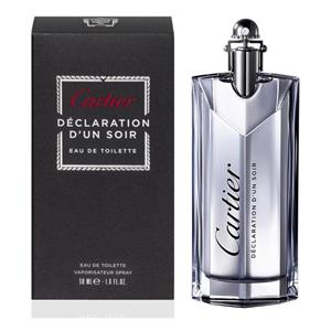 ادو تویلت مردانه کارتیه مدل Declaration d'Un Soir Inten حجم 100 میلی لیتر Cartier Declaration de Un Soir Intense Eau De Toilette for Men 100ml