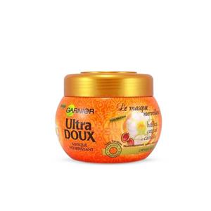 ماسک مو آرگان و کاملیا گارنیه سری Ultra Doux مدل Argan Camelia حجم 300 میلی لیتر Garnier Hair Mask 300ml 