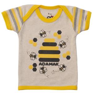تی شرت آستین کوتاه نوزادی آدمک مدل Bee Adamak Bee Baby T Shirt With Short Sleeve