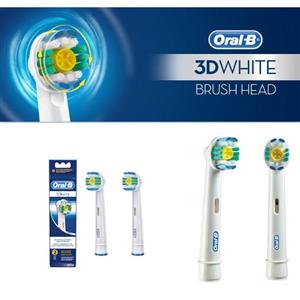 سری مسواک برقی مدل 3D White EB 18 اورال بی Oral-B 3D White Electric Toothbrush Heads