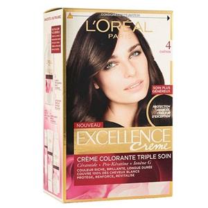 کیت رنگ موی اکسلانس لورآل LOreal Excellence Creme Hair Color Kit