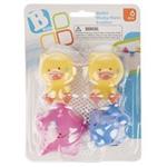 Blue Box Bath Set With Ducks  Doll Bath