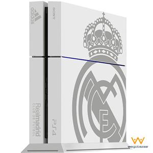 برچسب عمودی پلی استیشن 4 ونسونی طرح Real Madrid CF Black 2016 Wensoni Real Madrid CF Black 2016 PlayStation 4 Vertical Cover