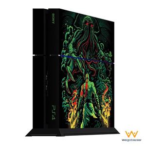 برچسب عمودی پلی استیشن 4 ونسونی طرح Clash of The Old Gods Wensoni PlayStation Vertical Cover 