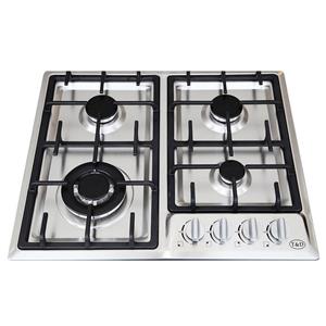 اجاق گاز صفحه‌ ای استیل تی اند دی مدل TD114 T And D TD114 Steel Gas Hob