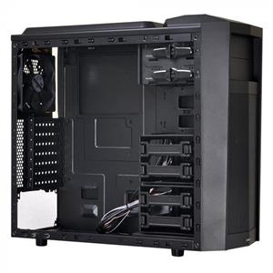 کیس LIAN LI PC‐K5X Black Aluminum ATX Mid Tower Case