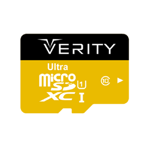 حافظه میکرو اس دی وریتی مدل یو 1 با ظرفیت 16 گیگابایت VERITY MicroSDHC Class 10 U1 95MB Memory Card 16GB 