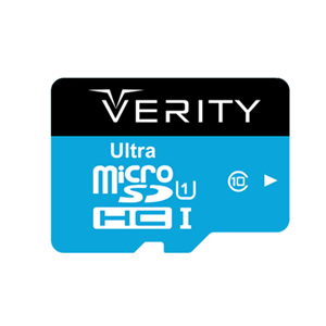 حافظه میکرو اس دی وریتی مدل یو 1 به همراه آداپتر با ظرفیت 32 گیگابایت VERITY MicroSDHC Class 10 U1 65MB/S Memory Card With Adapter 32GB