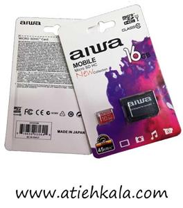 کارت حافظه میکرو اس دی  aiwa-16 GIG U1 کلاس 10 