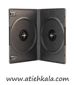 قاب DVD-CD دوبل مشکی CD & DVD CASE