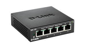 سوییچ 5 پورت دسکتاپ دی-لینک مدل DES-105 D-Link DES-105 5-Port Desktop Switch