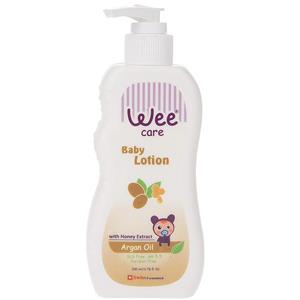 لوسیون بچه وی مدل Argan Oil حجم 200 میلی لیتر Wee Care Argan Oil Body Lotion 200ml