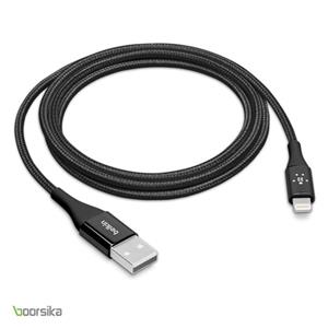 کابل تبدیل USB به لایتنینگ بلکین مدل MIXIT Metallic به طول 1.2 متر Belkin MIXIT Metallic USB To Lightning Cable 1.2m