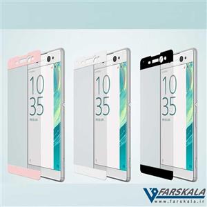 محافظ صفحه نمایش شیشه ای رنگی 3D Glass برای گوشی Sony Xperia XZ 3D Glass for Sony Xperia XZ