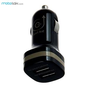 شارژر فندکی گجت مدل CH03 Black Gadjet CH03 Black Car Charger