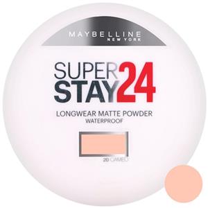 پودر مات کننده میبلین مدل Super Stay 24H شماره 20 Maybelline Super Stay 24H Matt Powder No 20