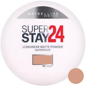 پودر مات کننده میبلین مدل Super Stay 24H شماره 40