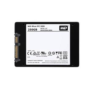 حافظه SSD وسترن دیجیتال مدل BLUE WDS250G1B0A ظرفیت 250 گیگابایت Western Digital BLUE WDS250G1B0A SSD Drive - 250GB